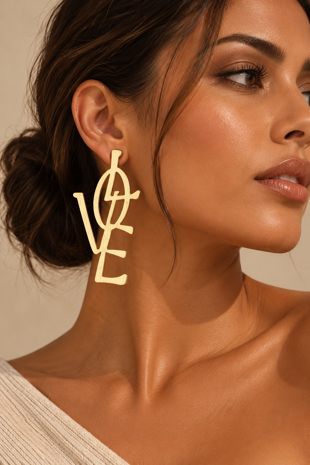 Boucles d'oreilles Love