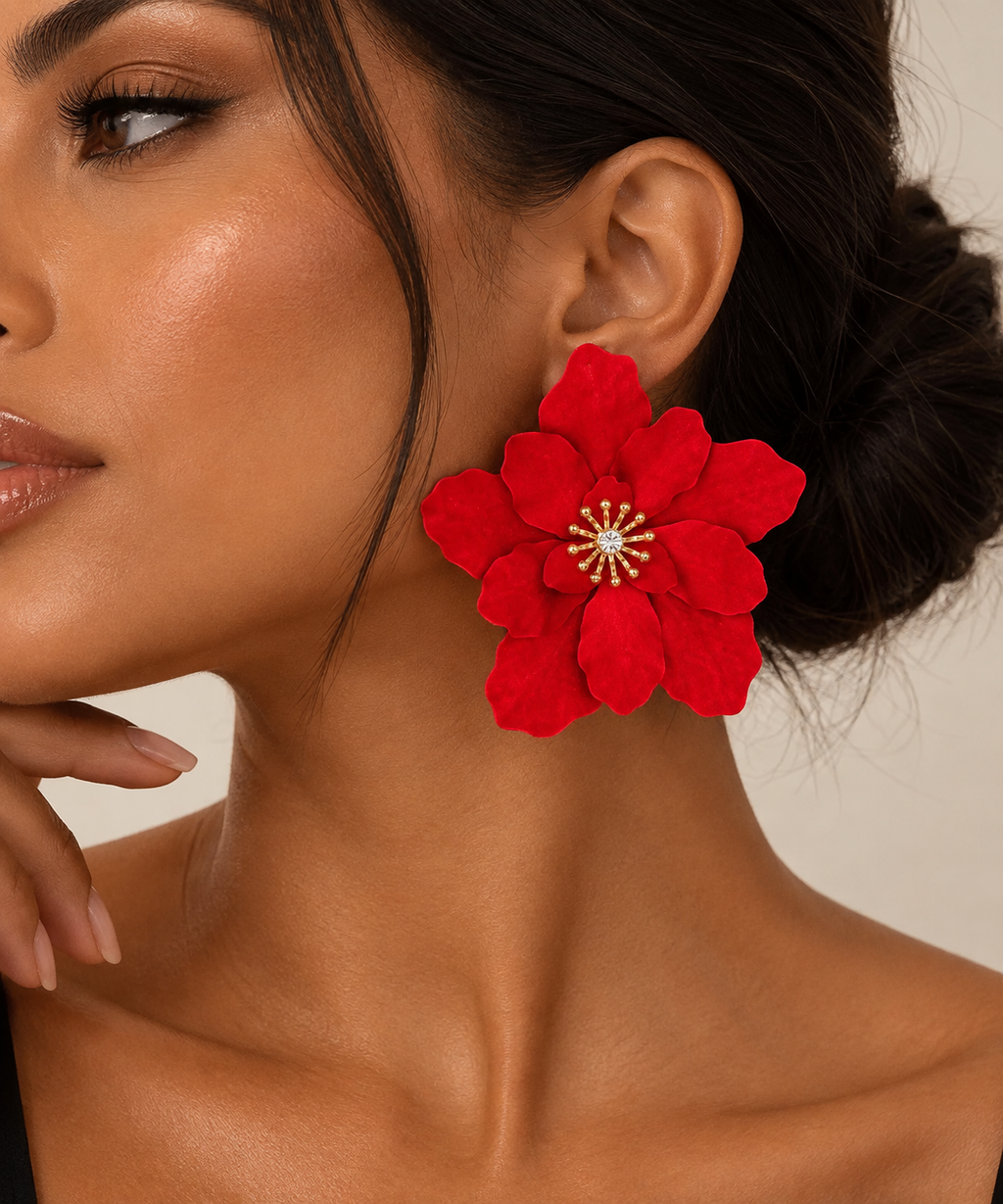 Boucles d'oreille Marguerite