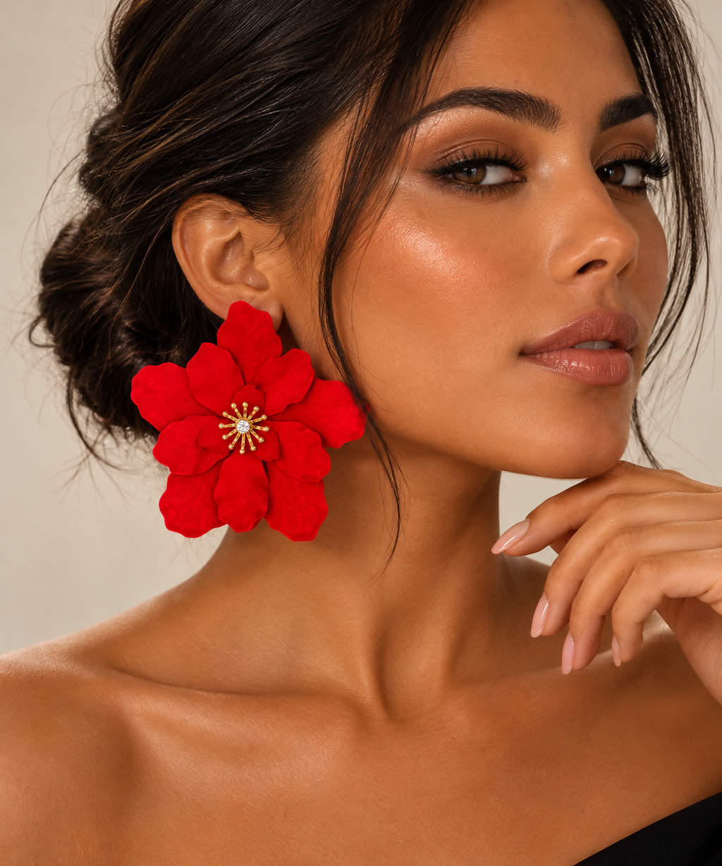 Boucles d'oreille Marguerite